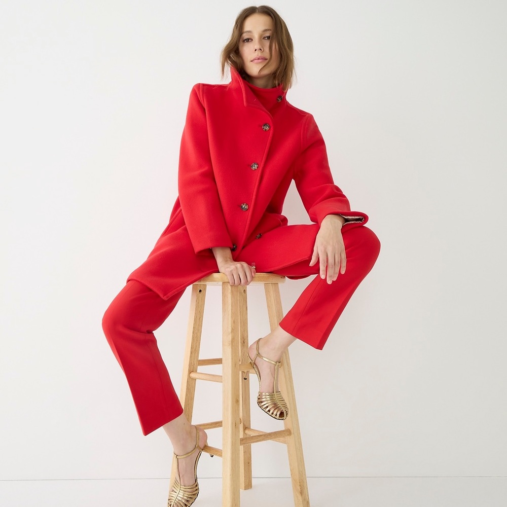 J. Crew Villa coat in Italian stadium-cloth